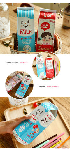 振輝韓版趣味仿真牛奶筆袋 創(chuàng)意文具收納與日常實(shí)用完美結(jié)合